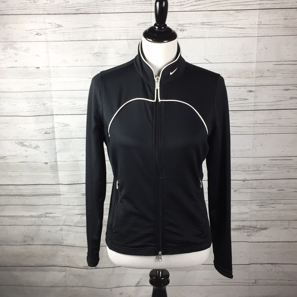 Nike Long Sleeve Zip Up Sports Running Jacket